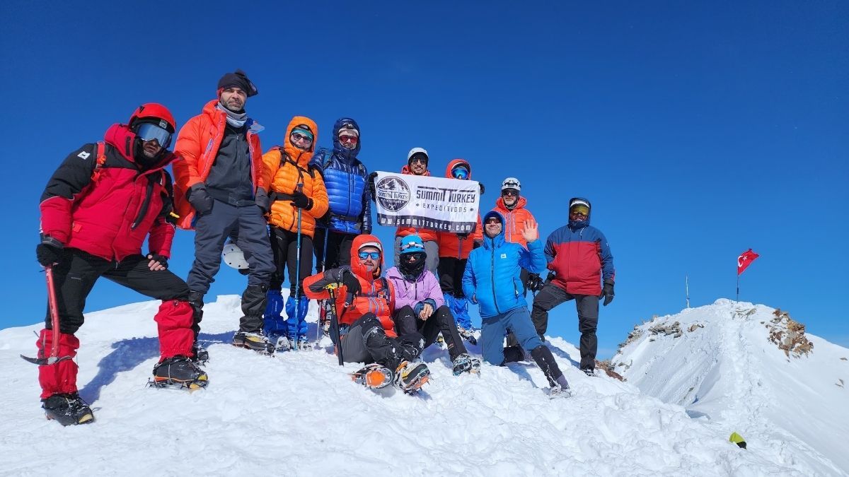 Erciyes Dağı Kış Tırmanışı