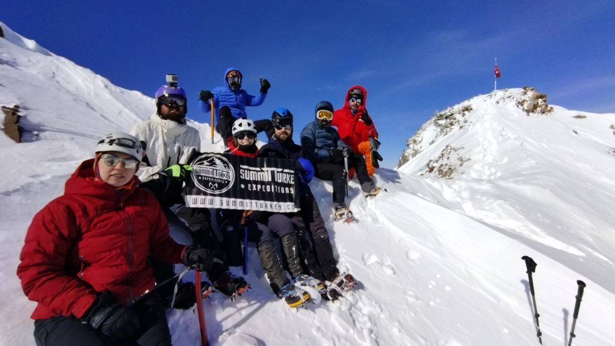 Erciyes Dağı Kış Tırmanışı